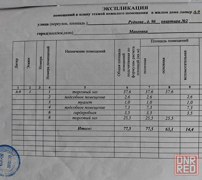 Сдается помещение в аренду, 77,5 кв. м. Макеевка - изображение 3