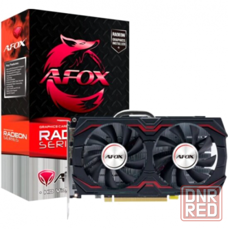 Видеокарта Afox Radeon Rx580 Gaming 8g (Afrx580-8192d5h1-V2) (арт-1940) Донецк - изображение 1