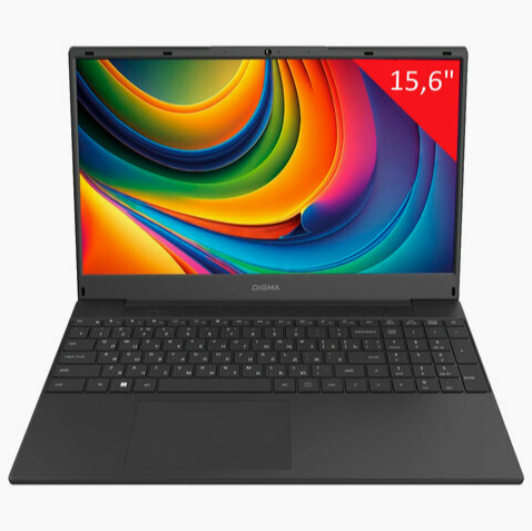 Ноутбук Digma Eve A5820 15,6, Ryzen 3 3200u, 8 гб, Ssd 256 гб, Windows 11 Pro, черный, Dn15r3-8cxw02 Донецк