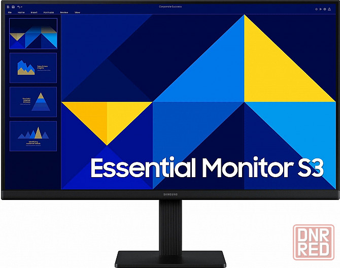 Монитор 23.6" Samsung S24d300gai, Ips/Fullhd/100гц (Ls24d300gaixci) черный (арт-8669) Донецк - изображение 1