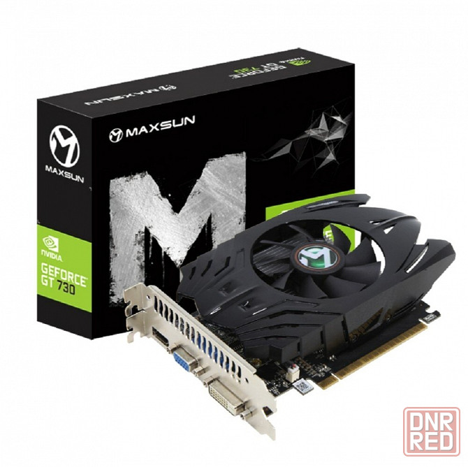 Видеокарта Maxsun Ms-Gt730 Power Hammer 4g Gddr3, 128bit, 700 1333mhz, Dvi Vga Hdmi 1 Fan Ms-Gt730 P Донецк - изображение 1