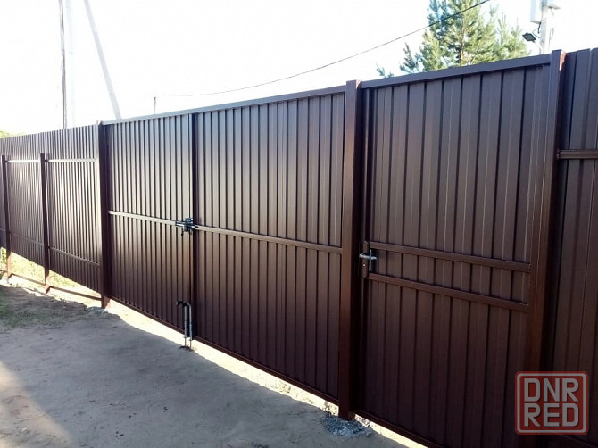 Установка забора Донецк - изображение 2