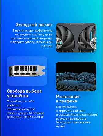 Видеокарта Gigabyte Gv-N5060eagle Oc-8gd 1.0 8гб, Ret (арт-4567) Донецк