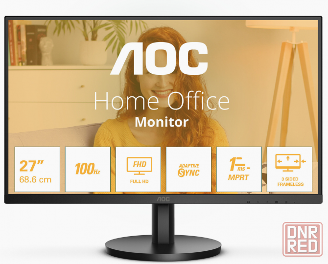 Монитор 27" Aoc 27b3hma2 100гц,*Va, 1920х1080 (арт-8347) Донецк - изображение 1