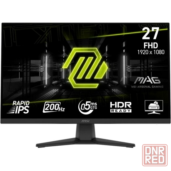 Монитор Msi 27" Mag 272f Black (9s6-3ce51t-007) (арт-4605) Донецк - изображение 1