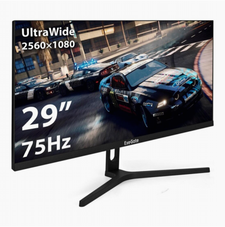 Монитор 29" Exegate Smartview Es1500, 2560x1080, Ips Led Grade A+, 75 гц, черный (арт-1470) Донецк