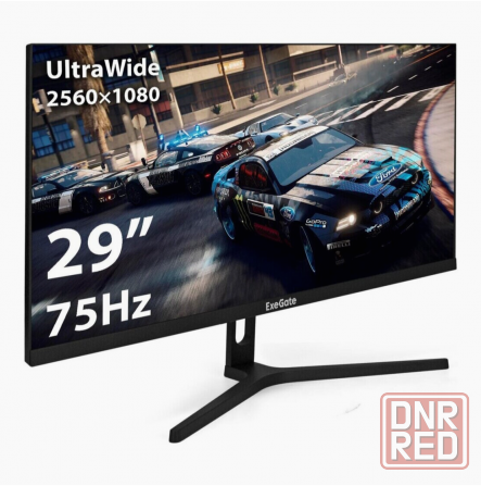 Монитор 29" Exegate Smartview Es1500, 2560x1080, Ips Led Grade A+, 75 гц, черный (арт-1470) Донецк - изображение 1