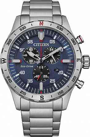 Японские наручные часы Citizen AT2520-89L с хронографом Донецк