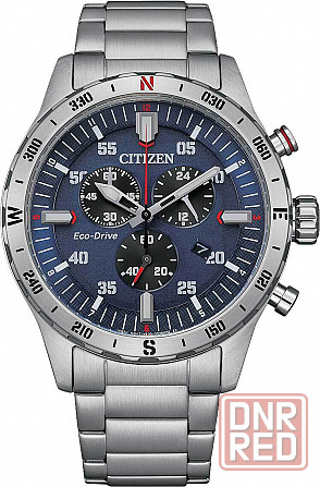 Японские наручные часы Citizen AT2520-89L с хронографом Донецк - изображение 1
