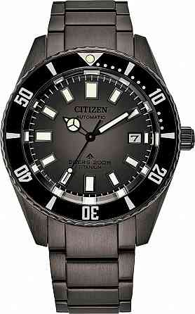 Японские механические титановые наручные часы Citizen NB6025-59H Донецк