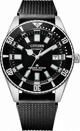 Японские механические титановые наручные часы Citizen NB6021-17E Донецк