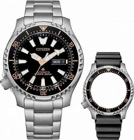Японские механические наручные часы Citizen NY0160-66E Донецк