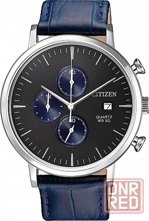 Японские наручные часы Citizen AN3610-04H с хронографом Донецк - изображение 1