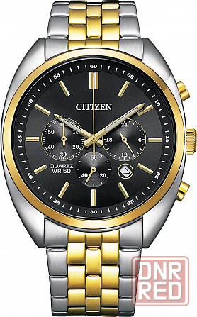 Японские наручные часы Citizen AN8214-55E с хронографом Донецк - изображение 1