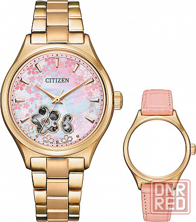 Японские механические наручные часы Citizen PC1019-66Y Донецк - изображение 1