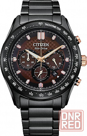 Японские наручные часы Citizen CA4534-81X с хронографом Донецк - изображение 1