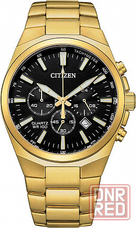 Японские наручные часы Citizen AN8173-51E с хронографом Донецк - изображение 1