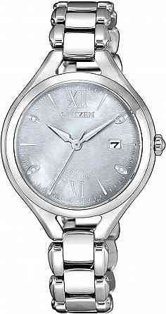 Японские титановые наручные часы Citizen EW2560-86X Донецк