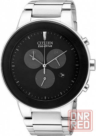 Японские наручные часы Citizen AT2240-51E с хронографом Донецк - изображение 1