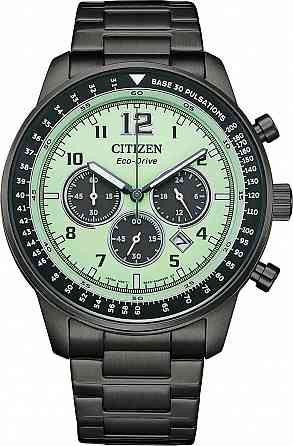 Японские спортивные наручные часы Citizen CA4507-84X с хронографом Донецк