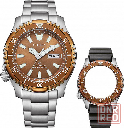 Японские механические наручные часы Citizen NY0164-65X Донецк - изображение 1