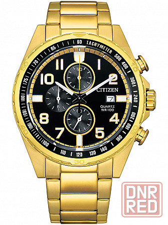 Японские наручные часы Citizen AN3652-55E с хронографом Донецк - изображение 1