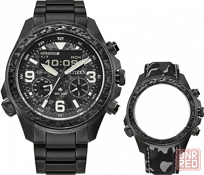 Японские наручные часы Citizen JV1008-63E с хронографом Донецк - изображение 1