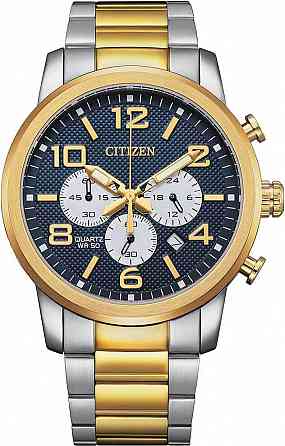 Японские наручные часы Citizen AN8059-56L с хронографом Донецк