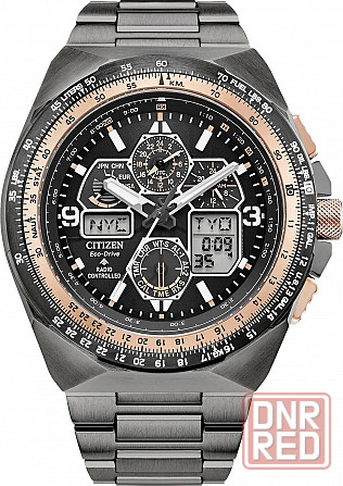 Японские наручные часы Citizen JY8146-54E с хронографом Донецк - изображение 1
