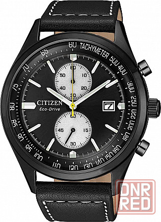 Японские наручные часы Citizen CA7027-08E с хронографом Донецк - изображение 1