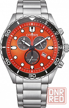Японские наручные часы Citizen AT2560-84X с хронографом Донецк - изображение 1