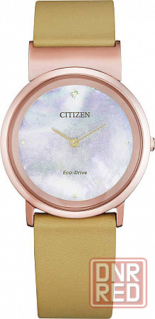 Японские титановые наручные часы Citizen EG7073-16Y Донецк - изображение 1