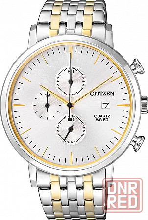 Японские наручные часы Citizen AN3614-54A с хронографом Донецк - изображение 1