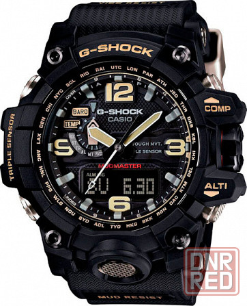 Японские наручные часы Casio G-SHOCK GWG-1000-1A с хронографом Донецк - изображение 1