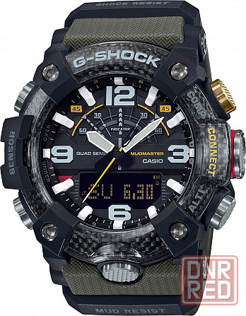 Японские спортивные наручные часы Casio G-SHOCK GG-B100-1A3ER с хронографом Донецк - изображение 1