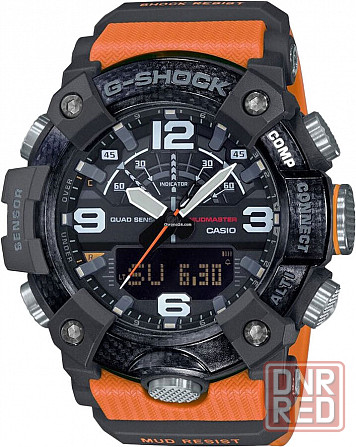 Японские спортивные наручные часы Casio G-SHOCK GG-B100-1A9ER с хронографом Донецк - изображение 1