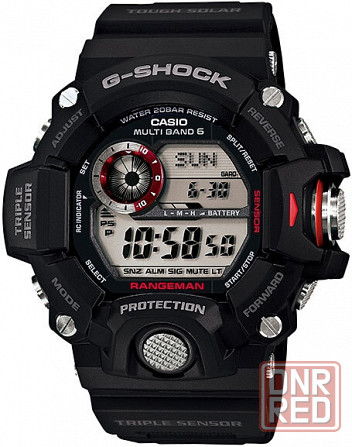 Японские наручные часы Casio G-SHOCK GW-9400-1E с хронографом Донецк - изображение 1
