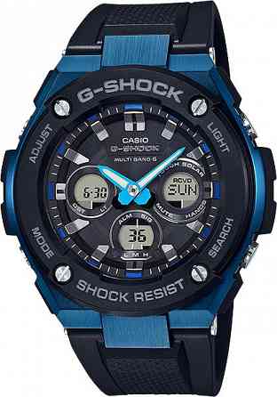 Японские наручные часы Casio G-SHOCK GST-W300G-1A2 с хронографом Донецк