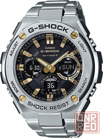 Японские наручные часы Casio G-SHOCK GST-W110D-1A9 с хронографом Донецк - изображение 1