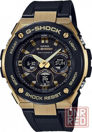 Японские наручные часы Casio G-SHOCK GST-W300G-1A9 с хронографом Донецк - изображение 1