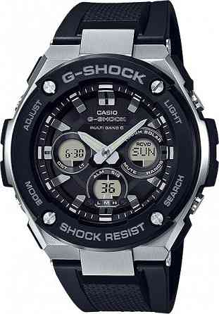 Японские наручные часы Casio G-SHOCK GST-W300-1A с хронографом Донецк