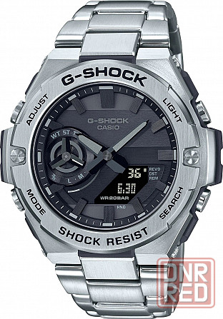 Японские наручные часы Casio G-SHOCK GST-B500D-1A1 с хронографом Донецк - изображение 1