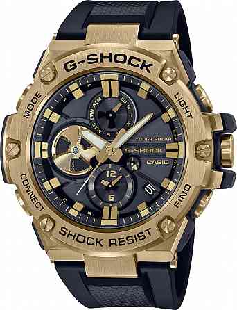 Японские наручные часы Casio G-SHOCK GST-B100GB-1A9 с хронографом Донецк