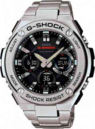 Японские наручные часы Casio G-SHOCK GST-W110D-1A с хронографом Донецк