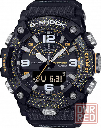 Японские спортивные наручные часы Casio G-SHOCK GG-B100Y-1A с хронографом Донецк - изображение 1