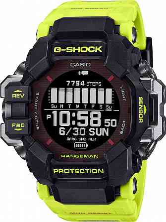 Японские умные часы Casio G-SHOCK GPR-H1000RY-1A9 с хронографом Донецк