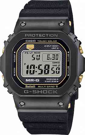 Японские титановые наручные часы Casio G-SHOCK MRG-B5000R-1 с хронографом Донецк