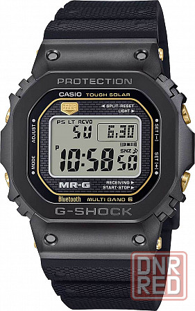 Японские титановые наручные часы Casio G-SHOCK MRG-B5000R-1 с хронографом Донецк - изображение 1