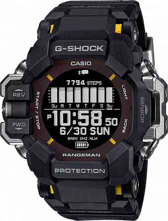 Японские умные часы Casio G-SHOCK GPR-H1000-1E с хронографом Донецк