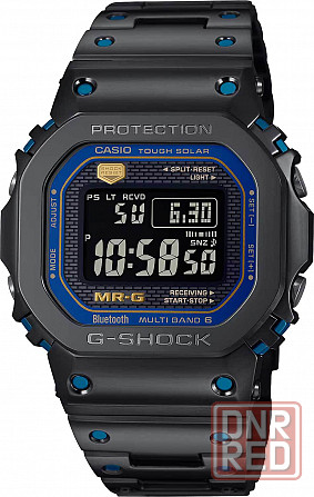 Японские титановые наручные часы Casio G-SHOCK MRG-B5000BA-1 с хронографом Донецк - изображение 1